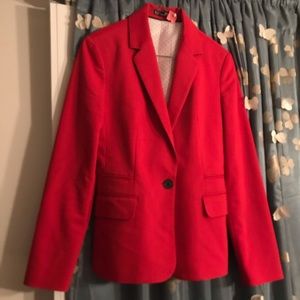 Express red suiting jacket